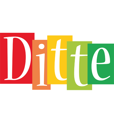 Ditte colors logo