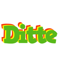 Ditte crocodile logo