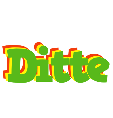 Ditte crocodile logo