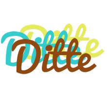 Ditte cupcake logo