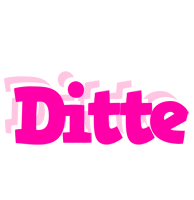 Ditte dancing logo