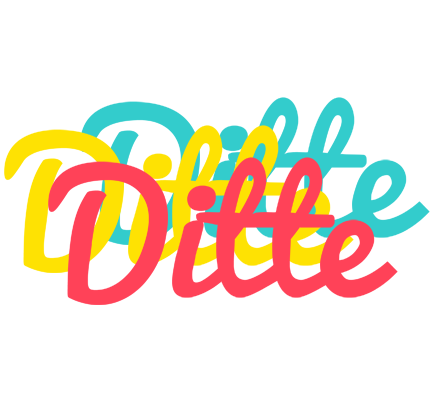 Ditte disco logo