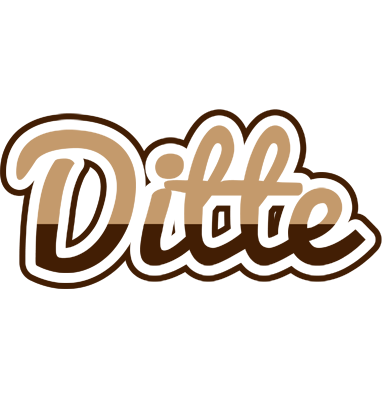 Ditte exclusive logo