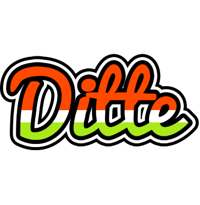 Ditte exotic logo