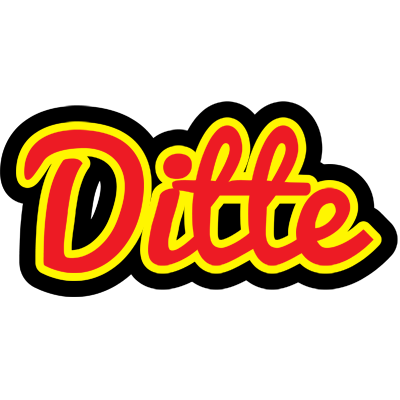 Ditte fireman logo