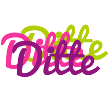 Ditte flowers logo