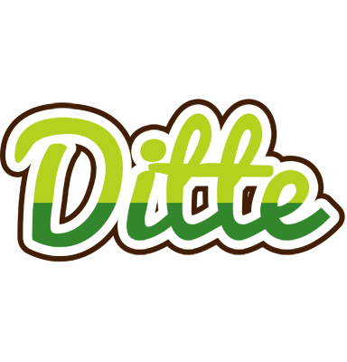 Ditte golfing logo