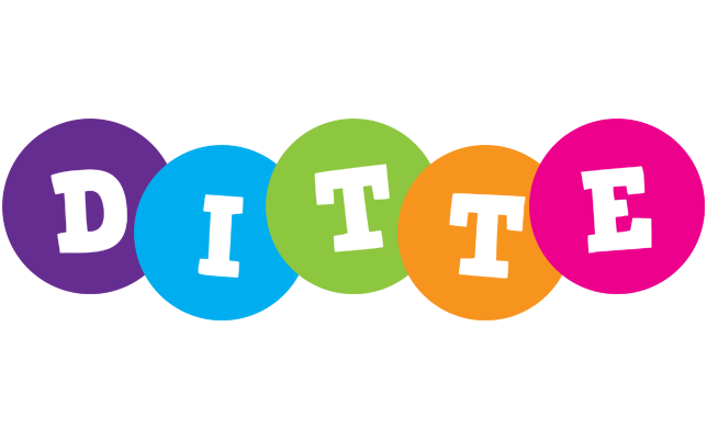 Ditte happy logo