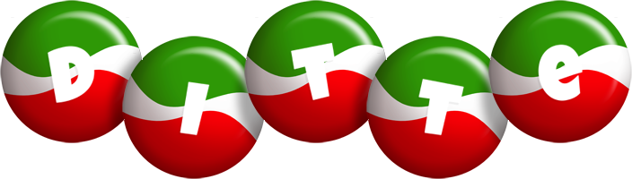 Ditte italy logo