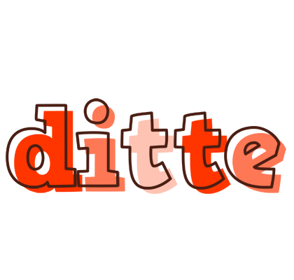 Ditte paint logo