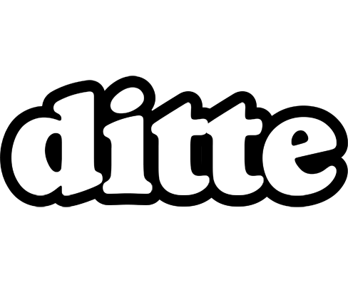 Ditte panda logo