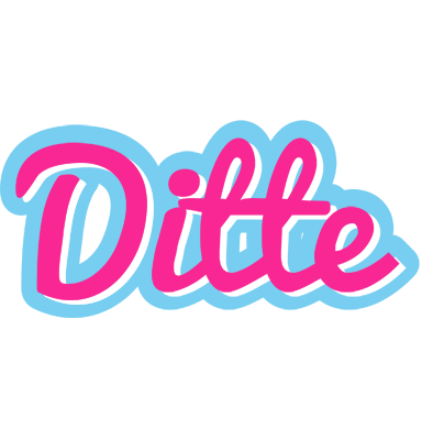Ditte popstar logo