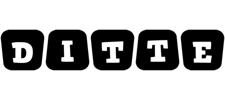 Ditte racing logo