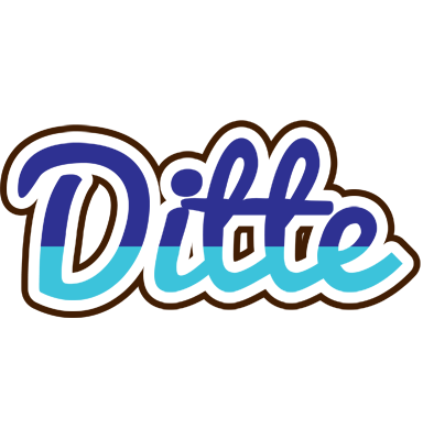 Ditte raining logo