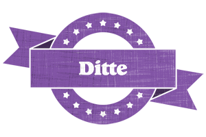 Ditte royal logo
