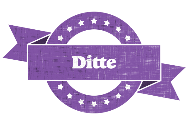 Ditte royal logo