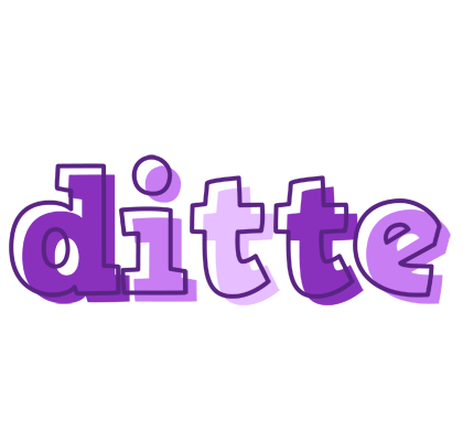 Ditte sensual logo