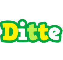 Ditte soccer logo
