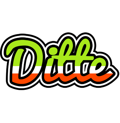 Ditte superfun logo