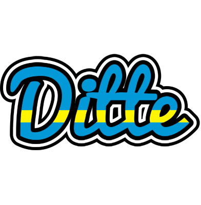 Ditte sweden logo