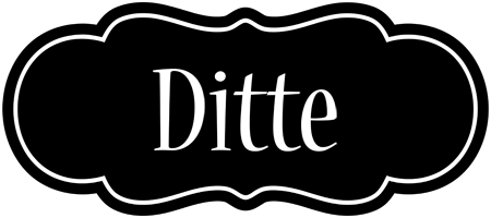 Ditte welcome logo