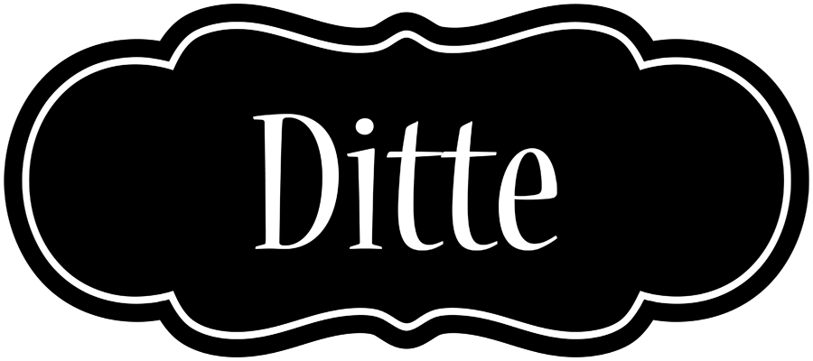 Ditte welcome logo