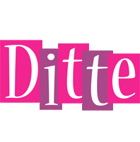 Ditte whine logo