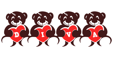 Diva bear logo