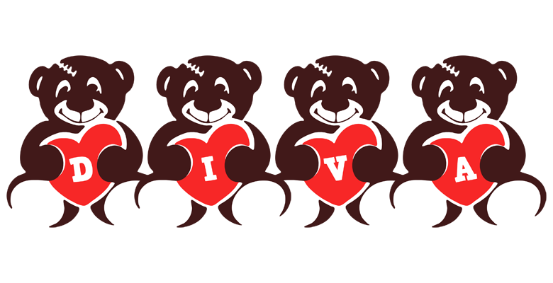 Diva bear logo