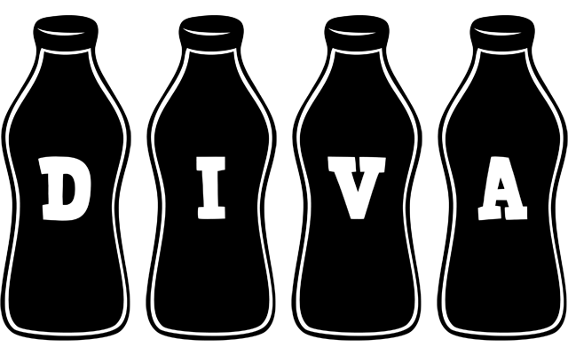 Diva bottle logo