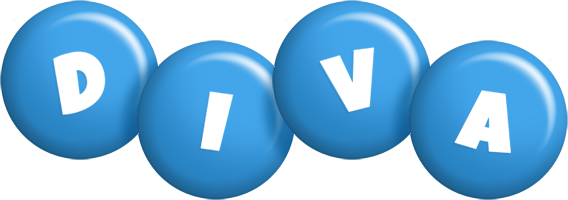 Diva candy-blue logo