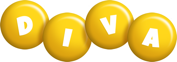 Diva candy-yellow logo