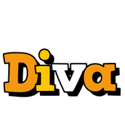 Diva cartoon logo