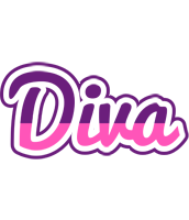 Diva cheerful logo