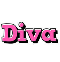 Diva girlish logo