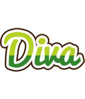 Diva golfing logo