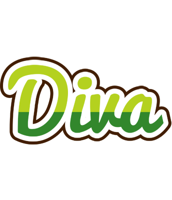 Diva golfing logo