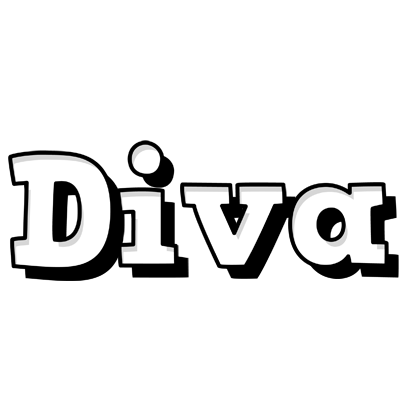 Diva snowing logo
