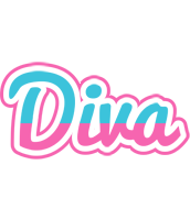 Diva woman logo