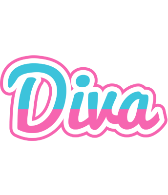 Diva woman logo