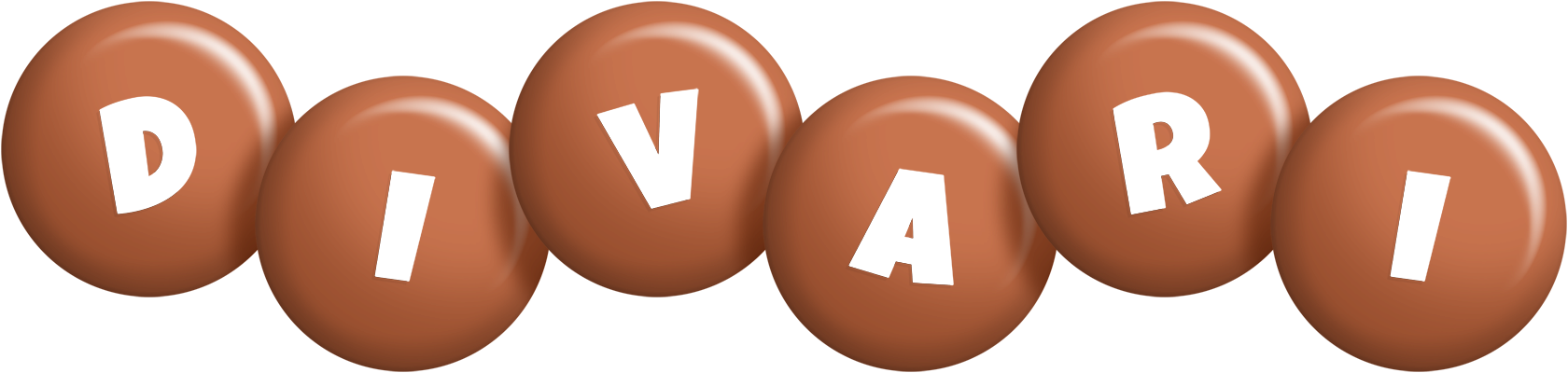 Divari candy-brown logo