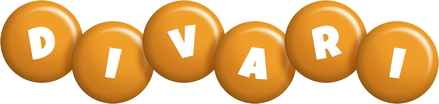 Divari candy-orange logo