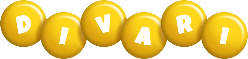 Divari candy-yellow logo