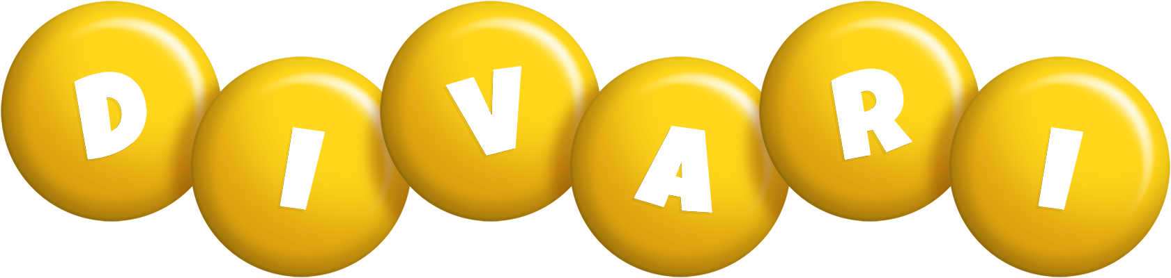 Divari candy-yellow logo
