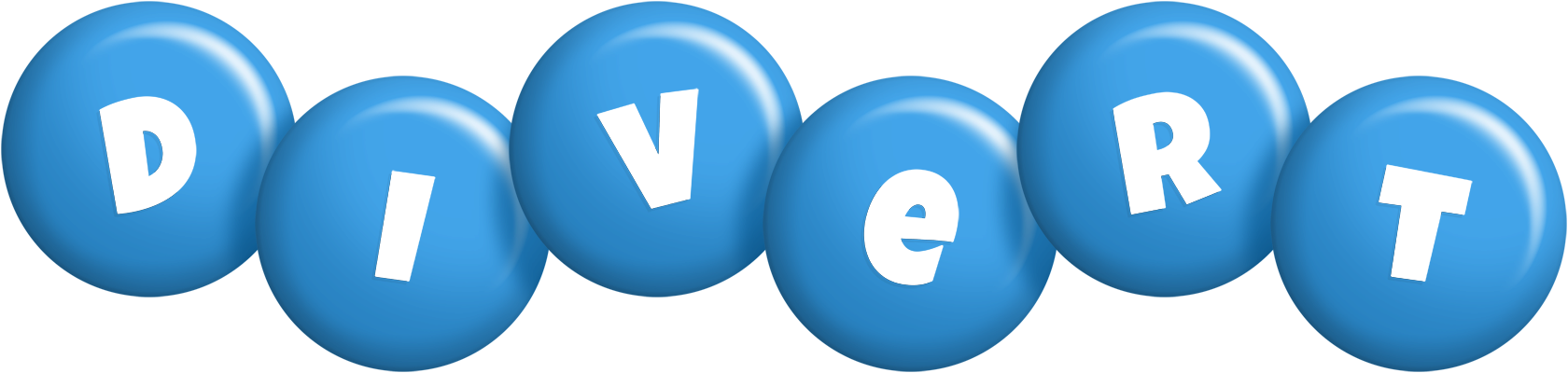 Divert candy-blue logo