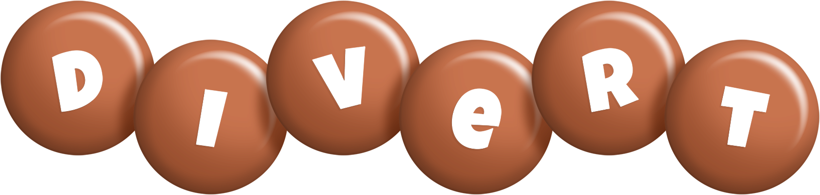 Divert candy-brown logo