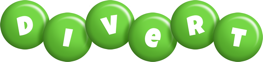 Divert candy-green logo