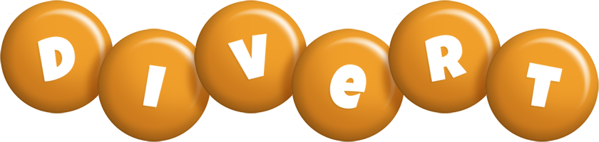 Divert candy-orange logo