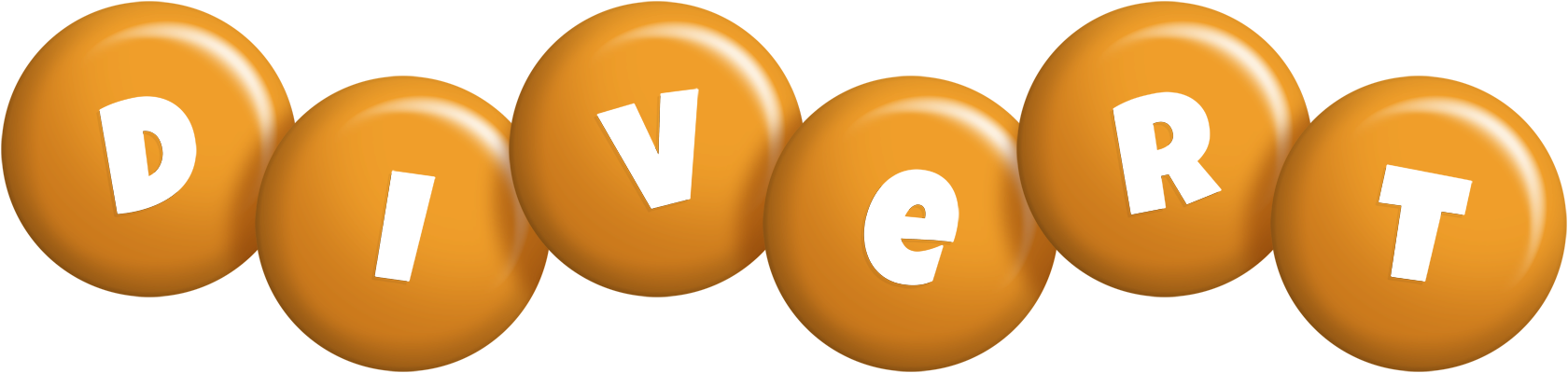 Divert candy-orange logo