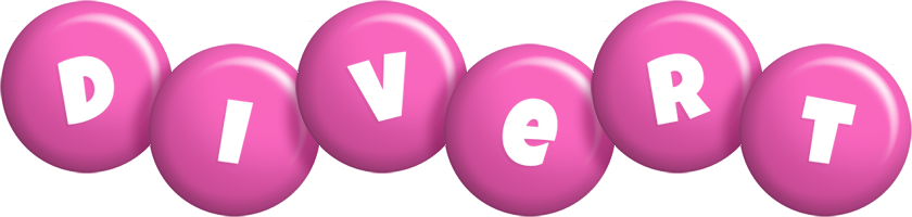 Divert candy-pink logo